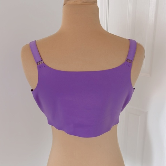 Cacique Lightly Lined Full Coverage Smooth Bra Purple - Picture 5 of 10